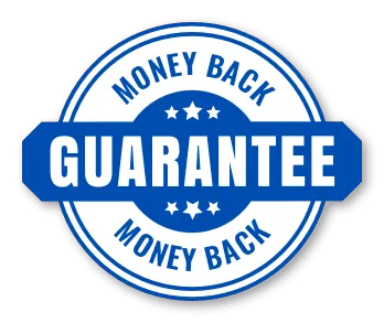 money back guarantee badge