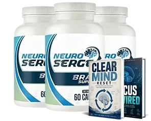 Neuro Serge 3 bottle package with bonus guides